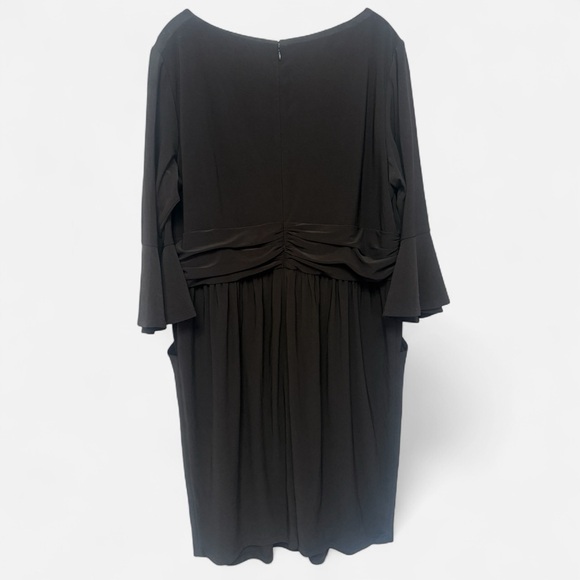 Eliza J Black Long Sleeve Dress with Pockets 18W - Picture 2 of 8